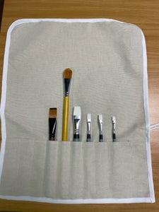 Canvas Roll Brush holder