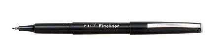 Fineliner black pen